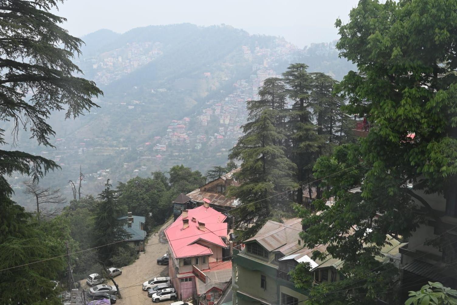 Krishna B&B Near Mall Road Shimla Exterior foto